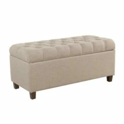 Best deal β Copper Grove Muir Tan Fabric Button Tufted Storage Bench βοΈ