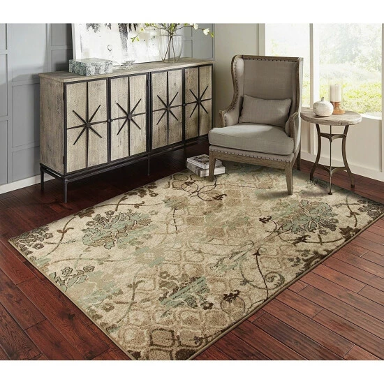 Wholesale π Copper Grove Pyhajarvi Floral Area Rug Burgundy β¨ - Image 5