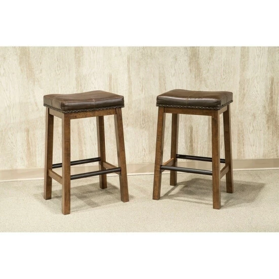 Best deal 𧨠Copper Grove Hanoi Brown 30-inch Backless Bar Stools (Set Of 2) β¨