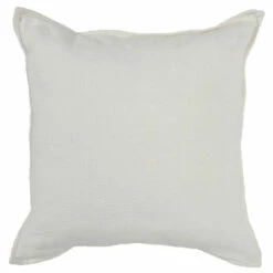 Best Pirce 😍 Copper Grove Queniquea 18-inch Square Stonewashed Cotton Throw Pillow Ivory 🎁