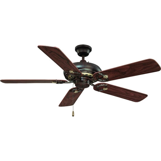 Flash Sale π Copper Grove Linz Bronze And Antique Goldtone Ceiling Fan β¨