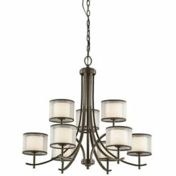 Deals 😉 Copper Grove Nebraska Collection 9-light Mission Bronze Gold Chandelier 😀