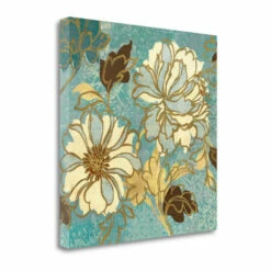 New ⭐ Copper Grove Sophias Flowers I Blue Giclee Wall Art 🎉