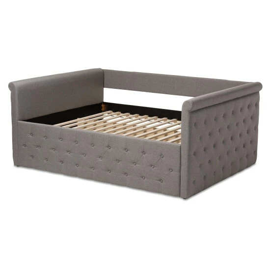 Promo π Copper Grove Harriet Tufted Upholstered Daybed Charcoal π - Image 4