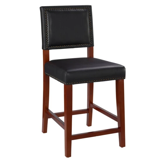 Best deal π Copper Grove Durlesti 24-inch Black Faux Leather Counter Stool π€© - Image 3