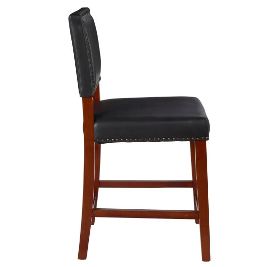 Best deal π Copper Grove Durlesti 24-inch Black Faux Leather Counter Stool π€© - Image 5