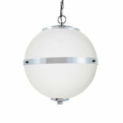 Best reviews of 𧨠Copper Grove Roermond 3-light Spherical Polished Chrome Chandelier With Opal Shade π