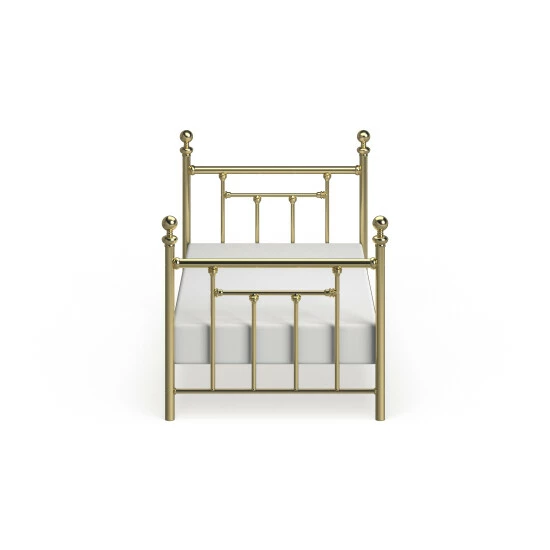 New βοΈ Copper Grove Aster Classic Brass Metal Head And Footboard Bed Set π - Image 4