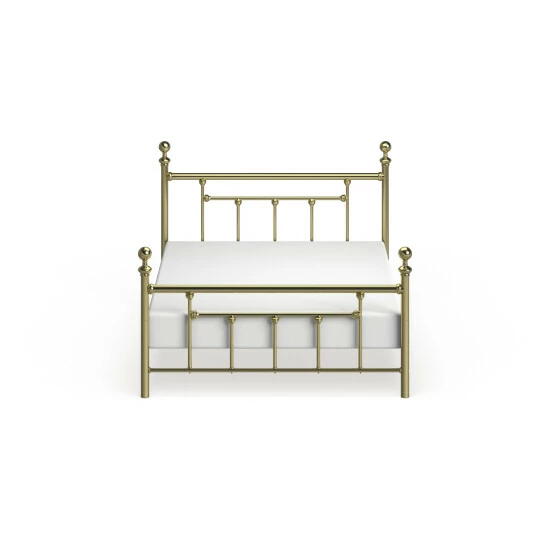 New βοΈ Copper Grove Aster Classic Brass Metal Head And Footboard Bed Set π - Image 8
