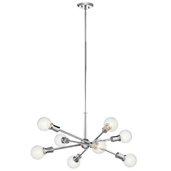 Budget π₯° Copper Grove Choisy 8-light Chrome Sputnik Chandelier π - Image 2