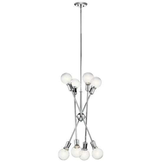 Budget π₯° Copper Grove Choisy 8-light Chrome Sputnik Chandelier π - Image 3