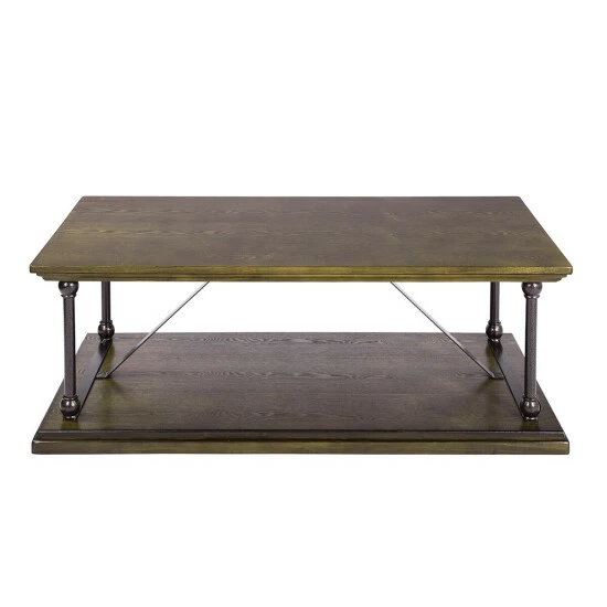 Budget β€οΈ Copper Grove Uusikaupunki Modern Rectangular Coffee Table π₯° - Image 3