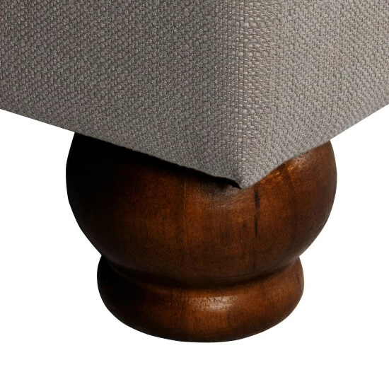 New π Copper Grove Sororia Grey Tufted Storage Bench βοΈ - Image 6