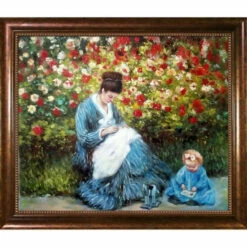 Best Sale 🔥 Copper Grove 'Artist's Garden' Bead Framed Art - 28 X 24 🔥