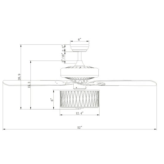 Wholesale π Copper Grove Vinh 52-inch Bronze Ceiling Fan β - Image 4