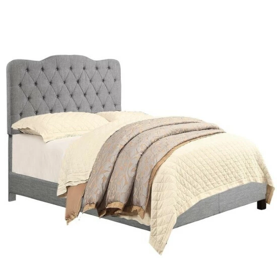 Best Pirce π₯ Copper Grove Palmira Upholstered Platform Bed Beige π₯ - Image 8