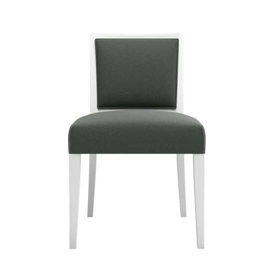 Cheap π Copper Grove Olin 7-piece Butterfly Leaf White Finish Dining Table And Upholstered Armless Chairs Denim Blue π€© - Image 7