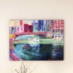 Cheap ✔️ Copper Grove Richard Wallich 'Chicago 2' Canvas Art 🎁