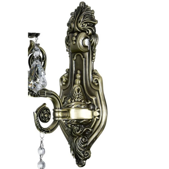 New π Copper Grove Burrel 1-light Wall Sconce With Antique Brass Finish π― - Image 3