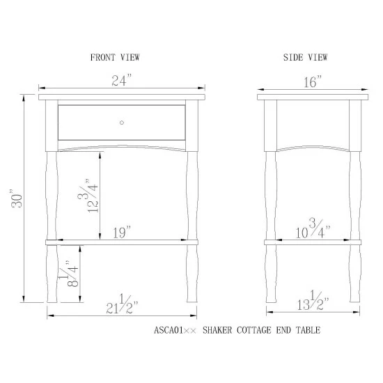 Coupon π₯ Copper Grove Daintree 24-inch End Table With Drawer π - Image 4