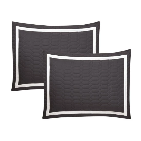 Outlet 𧨠Copper Grove Ocala Grey Quilt 8-piece Set π - Image 3