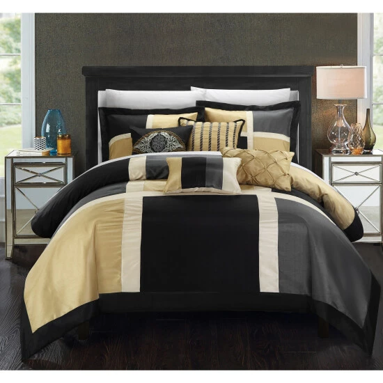 Wholesale π Copper Grove Minesing Black/ Tan 11-piece Comforter Set π