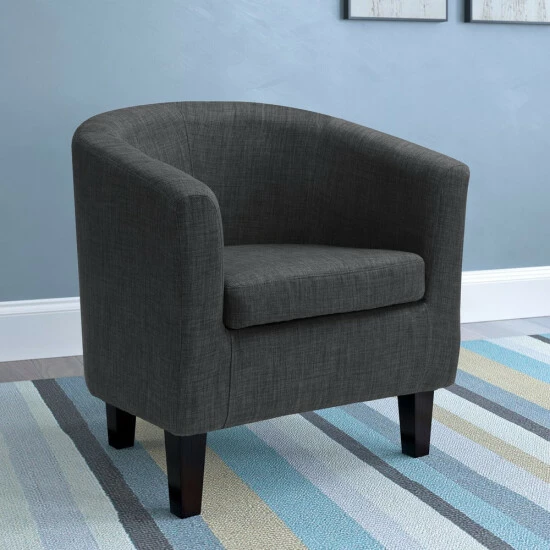 Buy 𧨠Copper Grove Westmeath Upholstered Club Chair Blue π₯