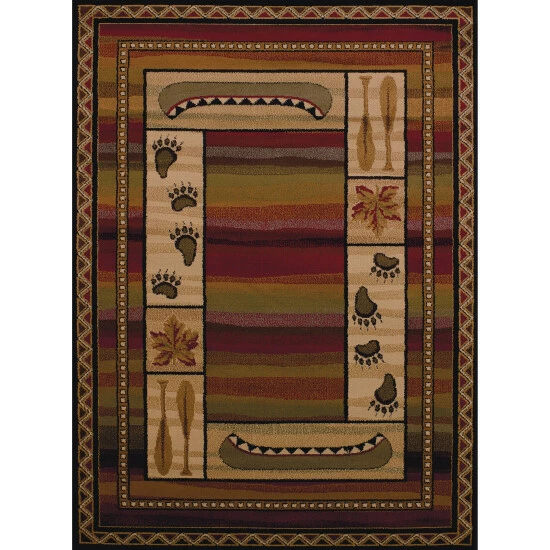 Outlet π Copper Grove Bellflower Oars & Canoe Area Rug Multi π