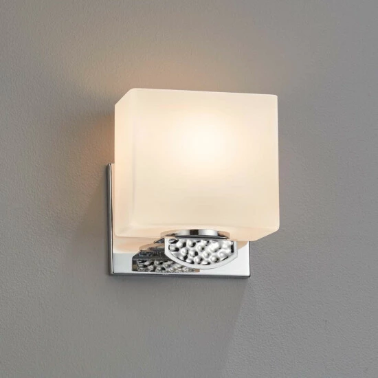 Wholesale 🧨 Copper Grove Weert 1-light Polished Chrome Wall Sconce With Opal Shade 🧨 - Image 2