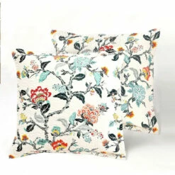 Best Sale 𧨠Copper Grove Ayacucho Botanical Print Euro Pillow Sham Pair π₯