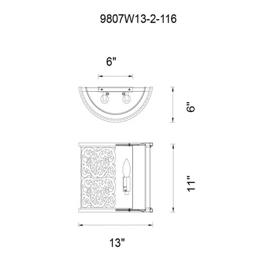 Discount βοΈ Copper Grove Delvine 2-light Wall Sconce With Brushed Chocolate Finish π - Image 2