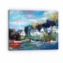 Best reviews of 😍 Copper Grove Richard Wallich 'Dock' Canvas Art ⌛