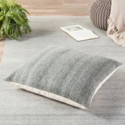 Hot Sale π― Copper Grove Plevja Floor Pillow Dark Gray/white β€οΈ