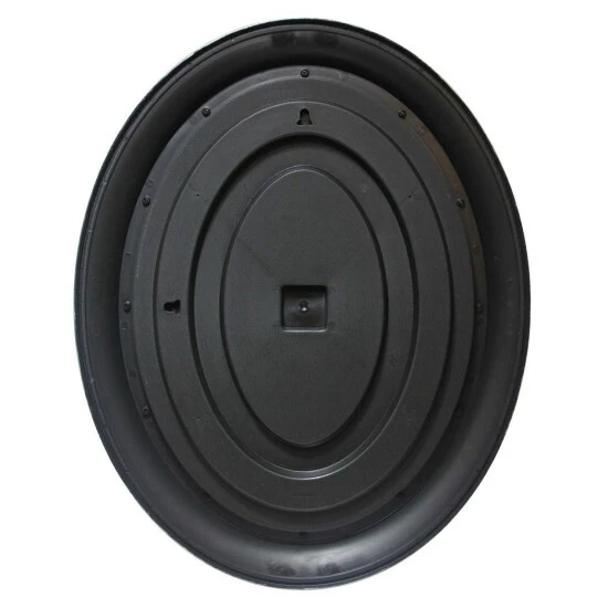 Best Pirce π Copper Grove Dieppe Oval Wall Mirror With Vintage Silvertone Finish - 30 X 2 X 24 𧨠- Image 2