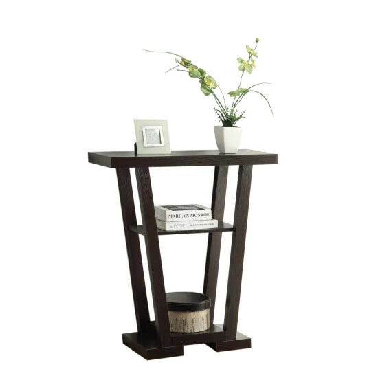 Flash Sale βοΈ Copper Grove Helena V-shaped 3-tier Console Table White π - Image 2