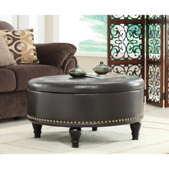 Top 10 π Copper Grove Payara Round Storage Ottoman Cream π― - Image 5