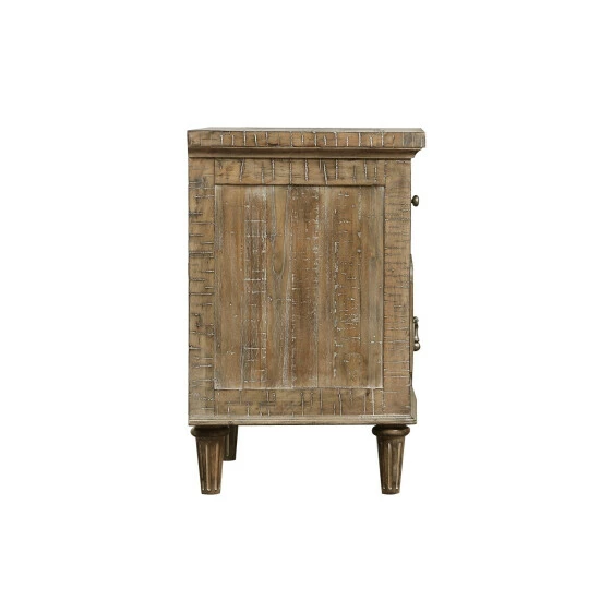 Cheapest β¨ Copper Grove Hollabrunn Rustic Grey 2-Drawer Nightstand With USB Charging π - Image 4