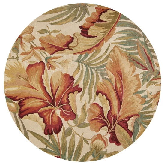 Coupon π Copper Grove Hand-tufted Wool Floral Area Rug Ivory π₯ - Image 3