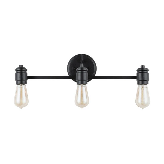 Best reviews of π Copper Grove Dupnitsa 3-light Matte Black Bath Vanity Light Fixture β - Image 5