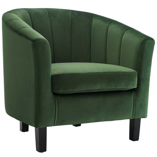 Top 10 π Copper Grove Ludberg Channel-tufted Upholstered Velvet Armchair π