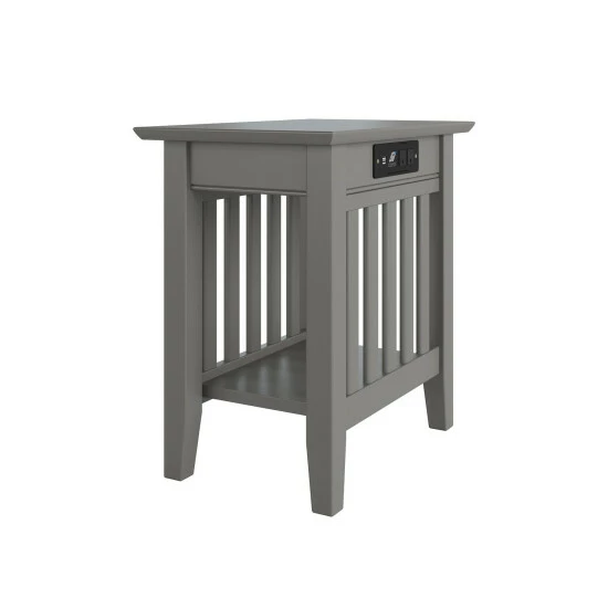 Top 10 π Copper Grove Tovar Grey Side Table With Charging Station βοΈ - Image 2