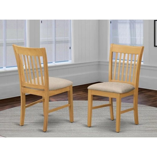Cheap π€© Copper Grove Quince Modern Kitchen Dining Chair - Oak Finish - Set Of 2 (Seat's Type Options) β¨