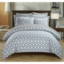 Best Pirce π Copper Grove Portapique Grey 3-piece Duvet Cover Set π