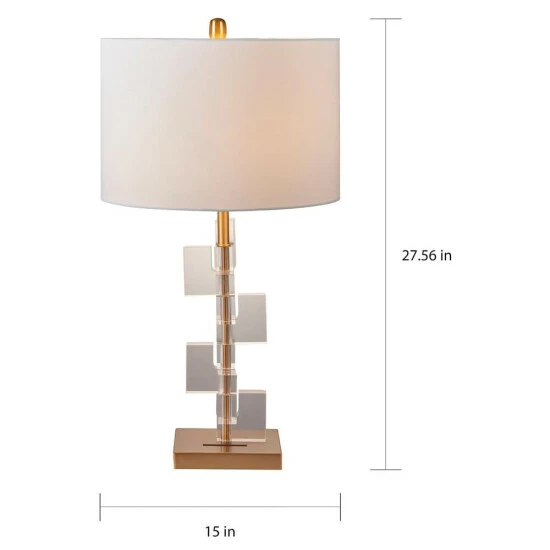 Discount π Copper Grove Bludenz 27.56-inch Accent Lamp With Off-white Drum Shade β¨ - Image 4