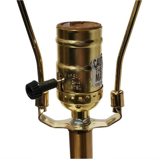 Discount π Copper Grove Bludenz 27.56-inch Accent Lamp With Off-white Drum Shade β¨ - Image 8