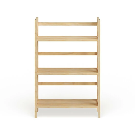 Flash Sale βοΈ Copper Grove Jaborosa 3-shelf Folding Stackable Bookcase Black 𧨠- Image 6