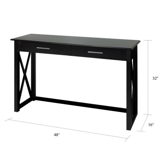 Best Sale π₯ Copper Grove Jaborosa X-detail Console Table Black β¨ - Image 3