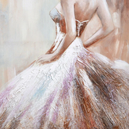 Cheapest π Copper Grove Hand-painted Ballerina Framed Canvas Wall Art π - Image 4