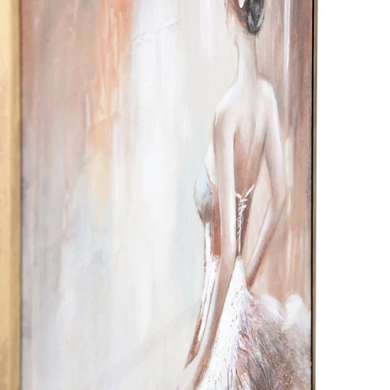 Cheapest π Copper Grove Hand-painted Ballerina Framed Canvas Wall Art π - Image 5