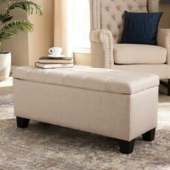 Discount π Copper Grove Zolochiv Contemporary Storage Ottoman Blue π§¨